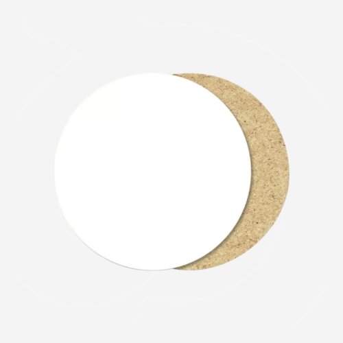 Подложка под торт Белая ЛХДФ 3 мм 12 см ТСКЛ01