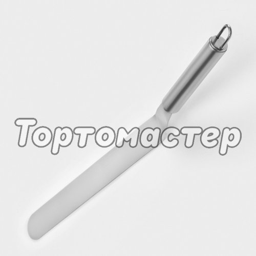 Лопатка (спатула) изогнутая с металлической ручкой 36,5 см 2834535