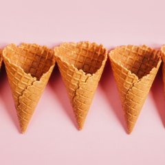 Вафельные рожки маленькие Классические 5 шт 88122