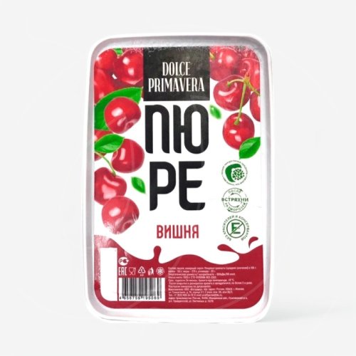 Пюре замороженное DOLCE PRIMAVERA Вишня 1 кг 