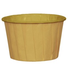 Капсула бумажная с подворотом Крафт D50 H40 10 шт б-107