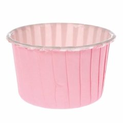 Капсула бумажная Розовая D50 H40 100 шт 