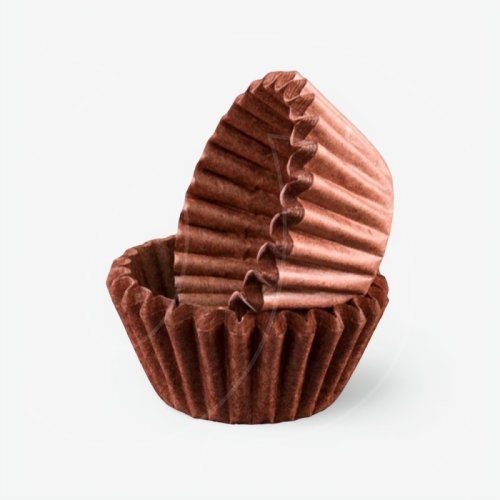 Капсула бумажная Коричневая D30 H23 40 шт 