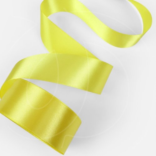 Лента для декора и упаковки Атласная Жёлтая 4 см 1218324