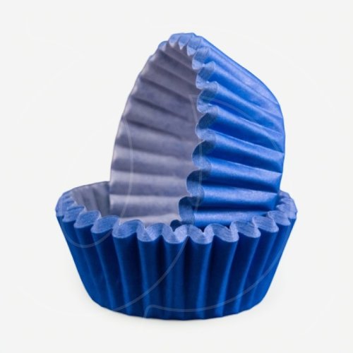 Капсула бумажная Синяя D30 H23 40 шт 