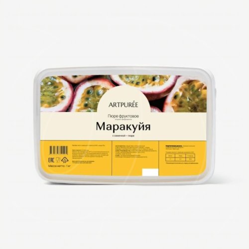 Пюре замороженное ARTPUREE Маракуйя с косточкой 250 г 4670134851241
