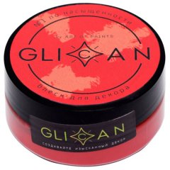 Блеск пищевой GLICAN Диско-красный 10 г 