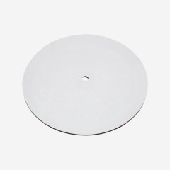 Подложка под торт с отверстием двухсторонняя ЛХДФ Белая 60 см 