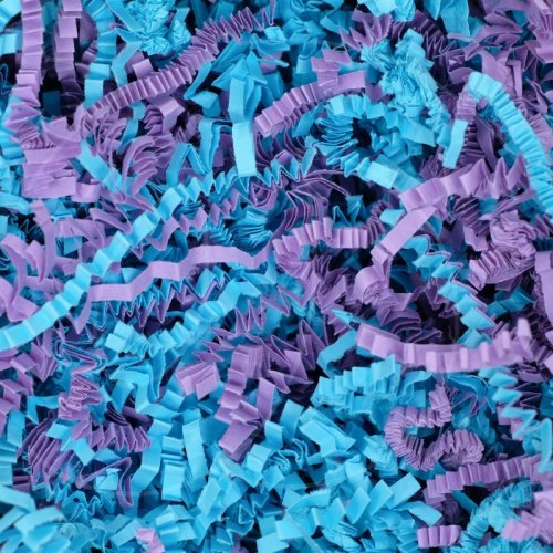 Бумажный наполнитель для упаковки Микс лилово-голубой 2 мм 50 г 4181863