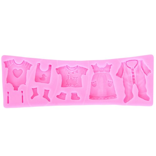 Молд силиконовый "Детская одёжка" 2854735, m-10