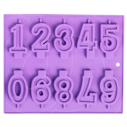 Форма силиконовая "Цифры-свечи" 811919