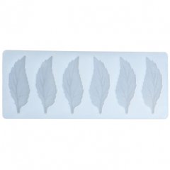 Молд силиконовый "Листочки" 6 шт 5553890, сф-104