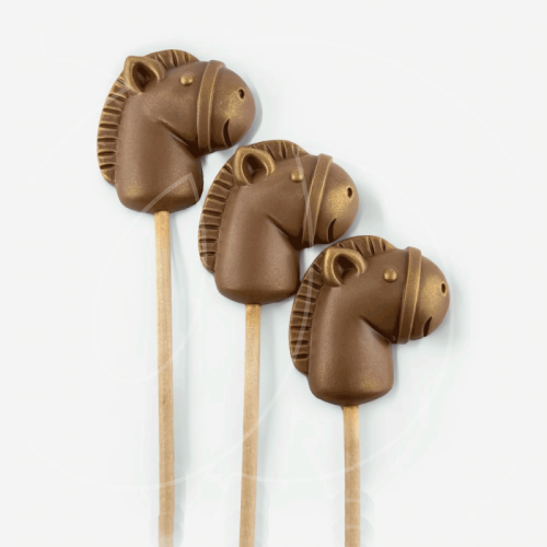 Молд силиконовый для леденцов "Лошадка" 										