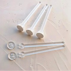 Крепление для топпера акриловое с клеевым слоем 8 см 1 шт 