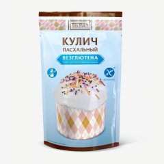 Сухая смесь для выпечки "Кулич безглютеновый" Тестовъ 200 г 